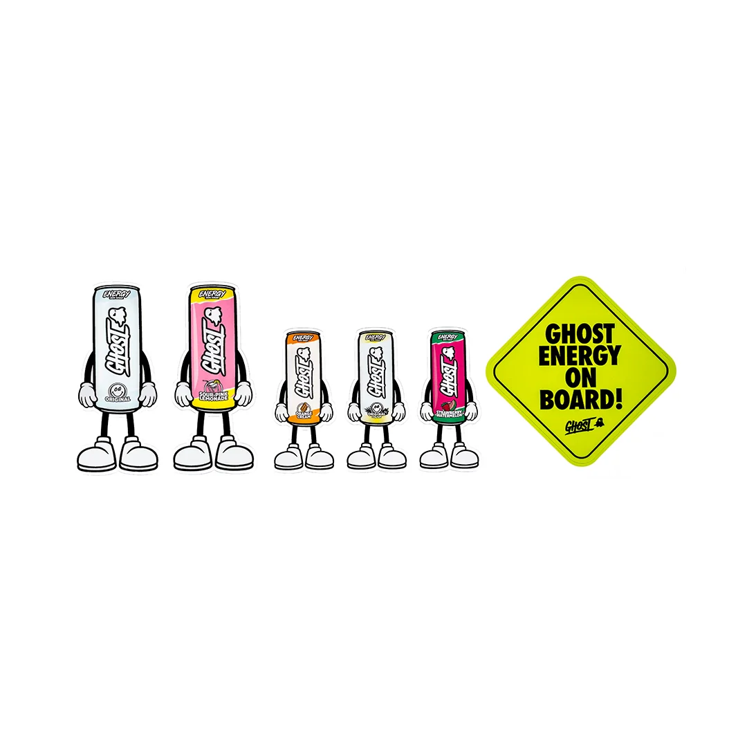 GHOST® BUMPER STICKERS | ENERGY